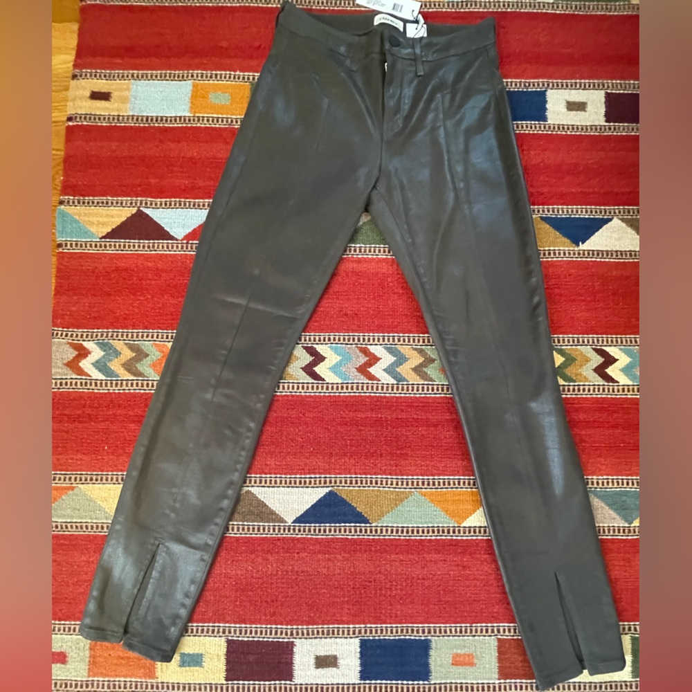 L'AGENCE Army Coated Ankle Pants